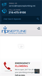 Mobile Screenshot of neptuneplumbing.net